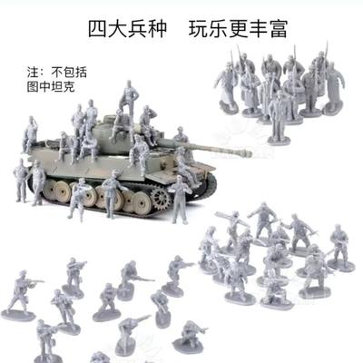 1:72 4D Сборная Модель Солдата Пластиковая Маленький Солдат Разные Формы Песочный Стол Модель Игрушка
