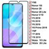 Закаленное стекло 9H с полным покрытием для Huawei Y5P Y6P Y6S Y8S Y8P Y9S Y5 Lite Защитная пленка для экрана Huawei Y5 Y9 Prime 2018 Honor V9 10 Защитное стекло