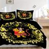 3pcs Scared Winnie and Tigger Disney Printed Quilt Set - Includes 1 Quilt Cover and 2 Pillowcases, Machine Washable - Suitable for All Seasons.B0