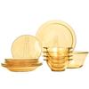 Стеклянный столовый сервиз Corning Shiny Crystal на 12 предметов