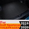 Автомобильный коврик для багажника, всепогодный багажник, коврик для багажа, ковер, чехол для багажника, подходит для Volkswagen Golf Sportsvan