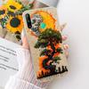 Clear Cover For Huawei Y7p 2020 Case Cute Cat Fashion Butterfly Funny Painted Casing ART-L29 ART-L28