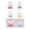 20cm Dolls Clothes Doll Clothing Comfortable Decoration Replacement Dress Up Outfit for Gifts