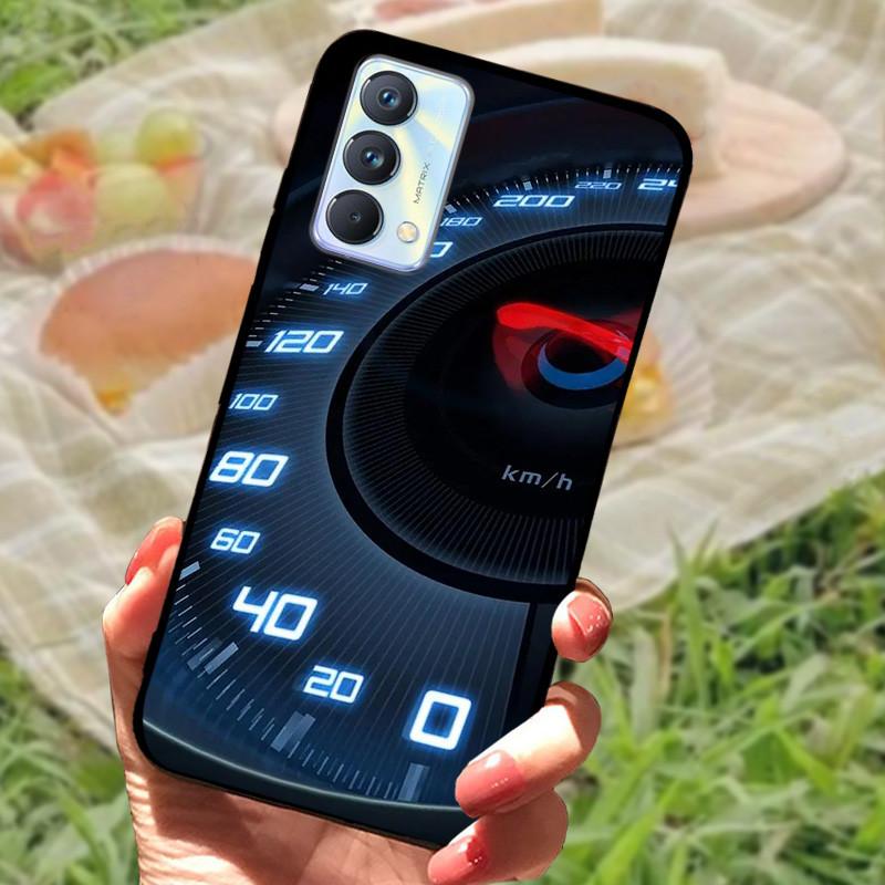 Чехол для Realme GT Master Edition Мраморный painted Cover Мягкий силиконовый ударопрочный чехол для телефона Для Realme GT Master Coque Бампер