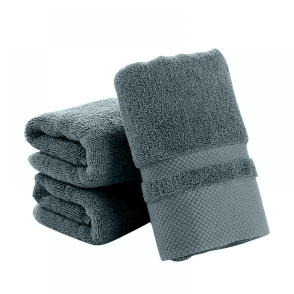 Хлопковые полотенца для рук, набор полотенец для рук для ванной комнаты, ультрамягкие и хорошо впитывающие, полотенца для ванны, рук, лица, тренажерного зала и спа