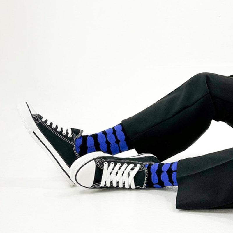 ЖЕЛТЫЕ НОСКИ NUBE СИНИЕ ЧЕРНЫЕ