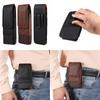 Universal Leather Men Waist Bag Mobile Phone Belt Clip Case Phone Holster Pouch