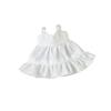 Obitsu 11 OB11 Size Outfit for Obitsu Doll 11cm Body, One-Piece Dress with Suspender Skirt, Cute and Simple, 5 Colors (White)