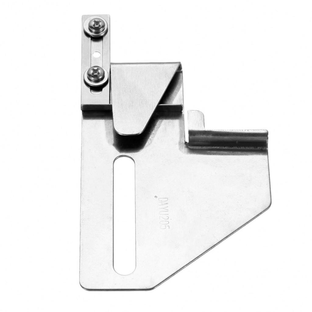 DAYU205 Folder Adjustable Cloth Guide Metal 2-3 Needle Cover Stitch Machine Binding of Knitwear Collar Folder Sewing Accessories