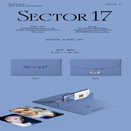 Seventeen VOL.4 ПЕРЕПАКЕТ 'SECTOR 17' WEVERSE ALBUMS Ver.