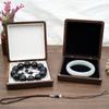 Wood Jewelry Box Organizer Keepsake Storage Collection Art Treasure Memory Box for Ring Bracelet Watch Necklace Earring