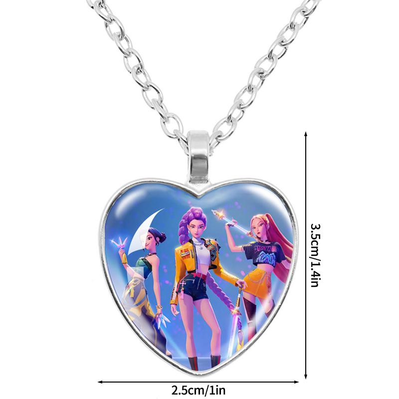 K-pop Демон HHunte Браслет Huntrix Ожерелье Браслет Аниме Охотник Подвески Подвески Принадлежности для вечеринок Подарок для фанатов