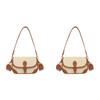 Женская сумка через плечо из искусственной кожи Chic Hobo Bag Patchwork Vintage Sling Bag (Бежево-коричневый)
