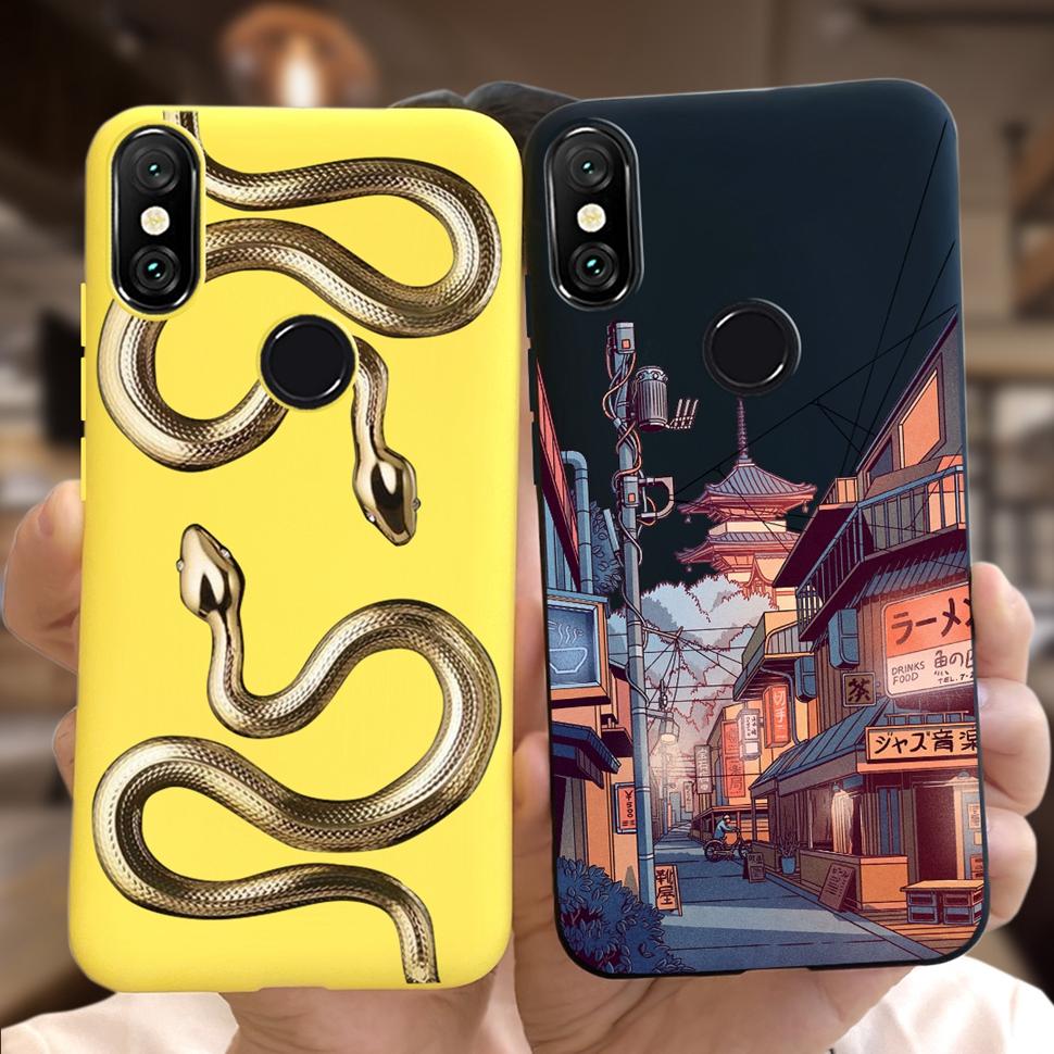Для Xiaomi Mi A2 Lite (Редми 6 Про) Чехол Новый Модный Мягкий Тонкий Чехол для Телефона Для Xiaomi MiA2 Lite Redmi6 Pro Полностью Задняя Крышка