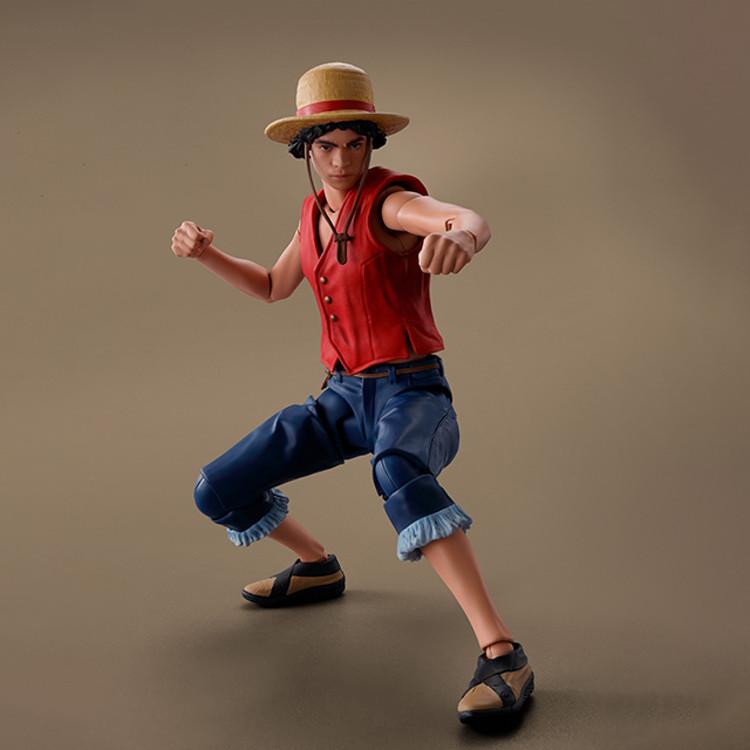 С.Х.. Фигурка Монки Д. Луффи (Сериал Netflix, живая экранизация ONE PIECE), Корейский популярный бандай