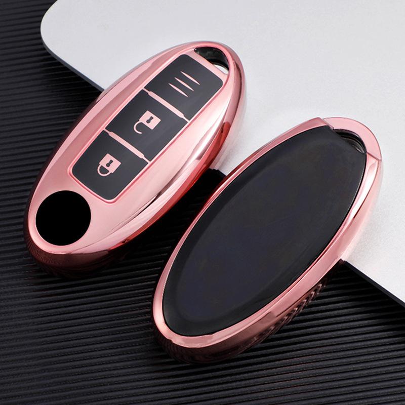 Новый мягкий чехол для ключей из ТПУ для Nissan Qashqai X-Trail T32 T31 Juke J10 J11 Kicks Tiida Pathfinder Note для Infiniti