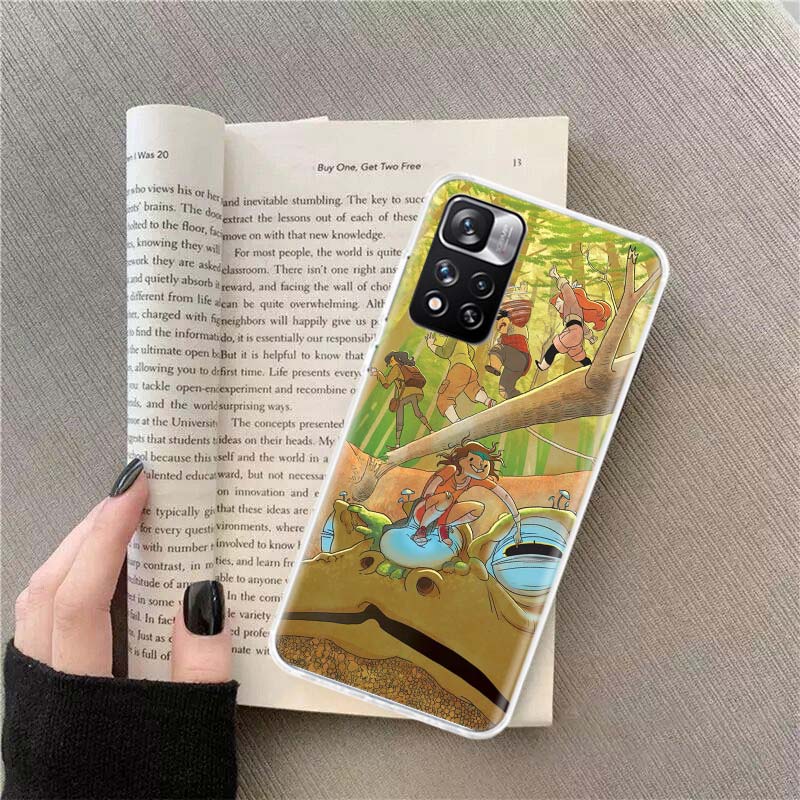 Чехол для телефона L-Lumberjanes для Redmi Note 13 12 Pro Plus 14 15 Pro 5G 11 11T 11E 11S 10 Pro 10S 9 9S Чехол Cell Clear TPU Capa Cas