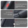 Car Logo Door Handle Armrest Protective Cover Emblem Interior Accessories For KIA Sorento Stinger Soul Spectra Niro Cadenza YB1