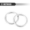 Motoforti Car Oil Drain Plug Gaskets, Engine Oil Crush Washer Seals, for Subaru BRZ 2013-2020, Aluminum, No.803916010, Silver Tone, 20 Pcs