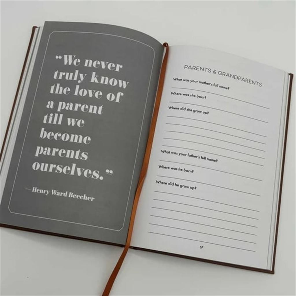 Mom, I Want To Hear Your Story: A Mother’s Guided Journal To Shares Her Life & Her Love