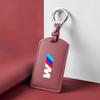 UVGK5 Leather M-Styling Car Smart NFC Card Key Case Cover Shell For BMW M3 M5 M4 Series X1 X3 X5 X6 X7 535le Keychain Auto Accessories