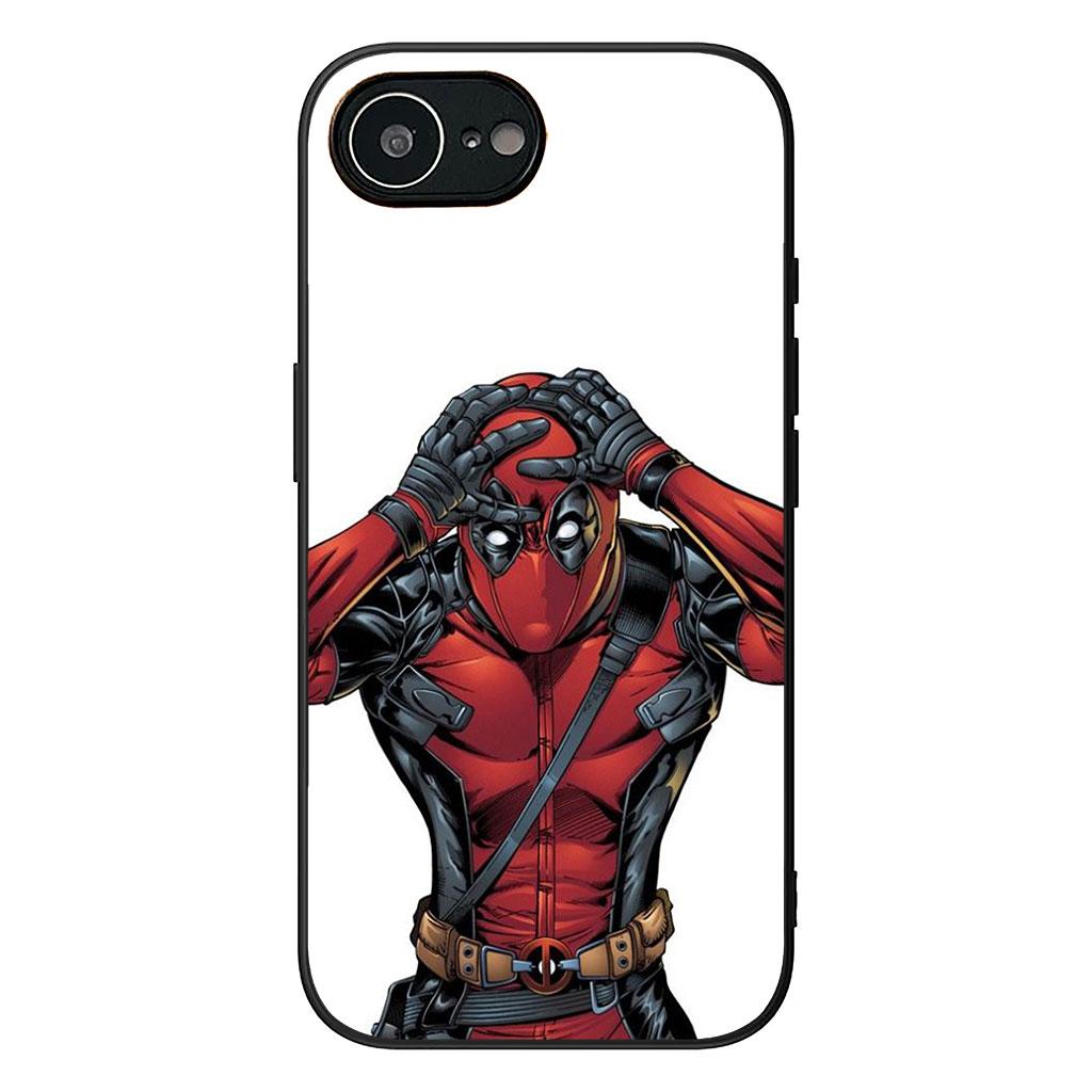 Чехол Marvel Deadpool Супергерой для Samsung Galaxy A25 A37 A57 A12 A14 A31 A41 A50 A51 A70 A71 A72 A21S A04 M15 Note 20 9 8 10
