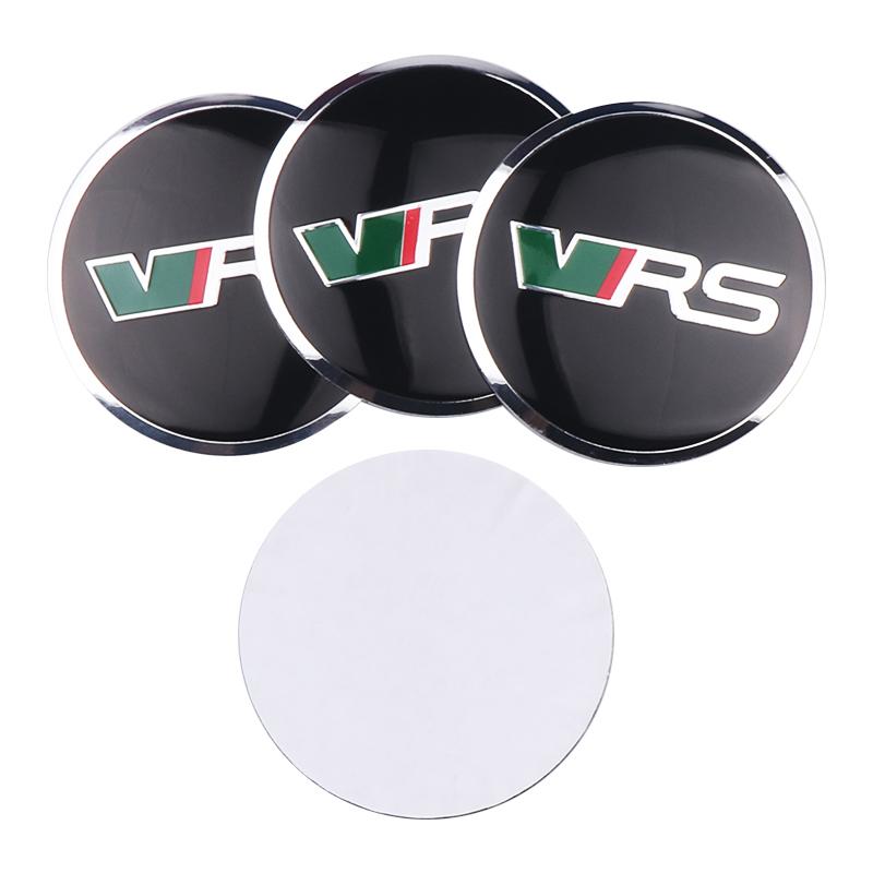 Car Sticker 2025 New 4Pcs 56MM Car Aluminum Logo Wheel Center Hub Caps Stickers For Skoda Octavia A5 3 2 VRS Vision Kodiaq Rapid