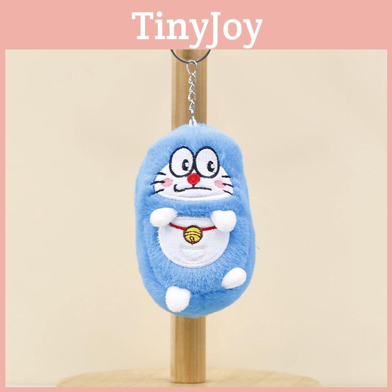 Adorable Cute Plush Doraemon Keychain Soft Toy Bag Charm Stuffed Animal Doll