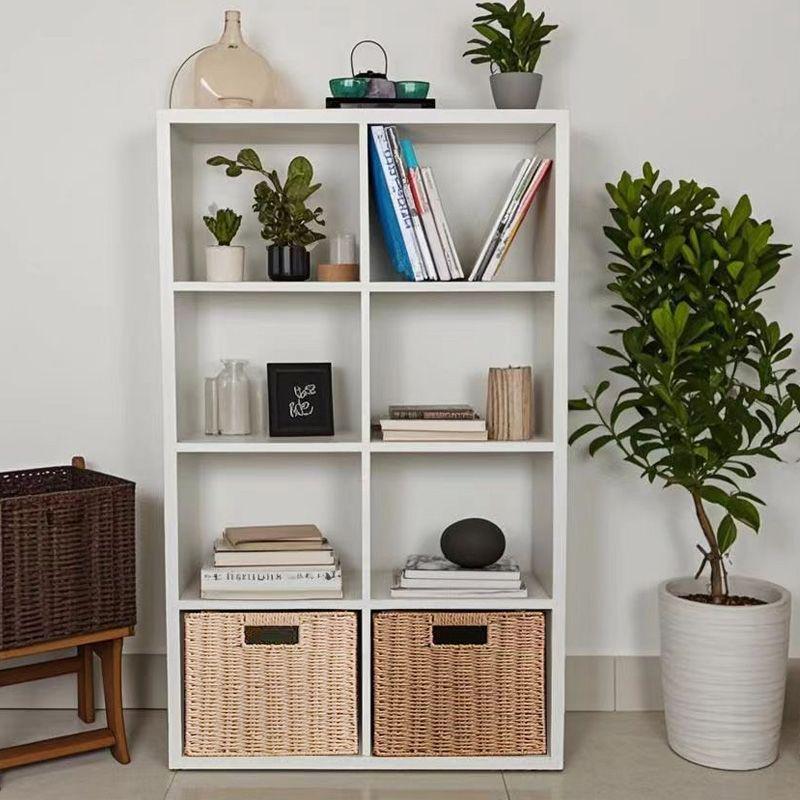 Imitation Rattan Woven Storage Basket for Toys, Clothes, and Household Items