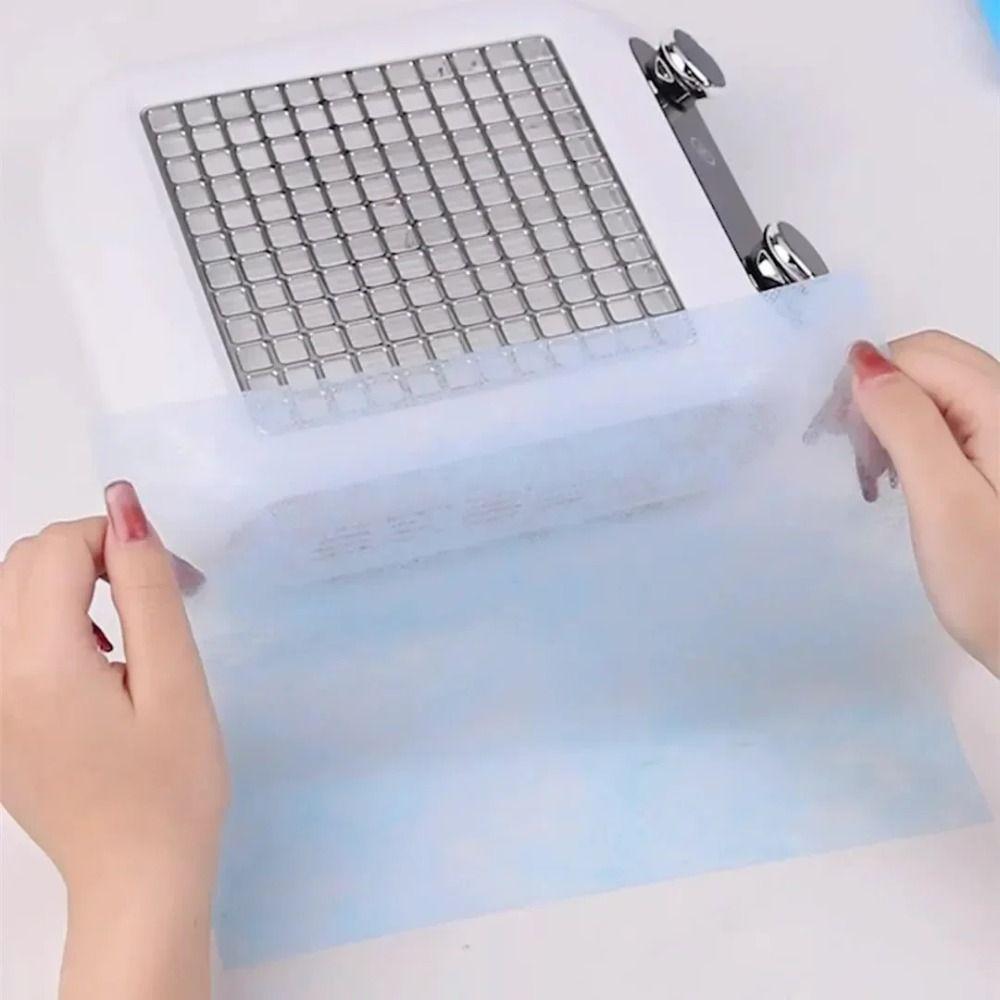 100 шт. пылезащитный пылесборник для нейл-арта хлопковый фильтр пылевой фильтр экран очиститель фильтровальная бумага