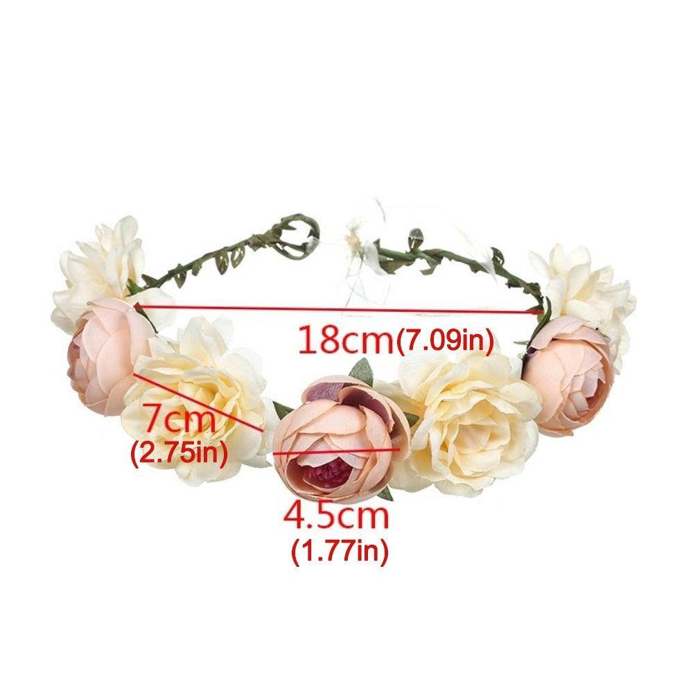 Bohemia Floral Headband Adjustable Princess Wreath New Bridal Garland Photo Props