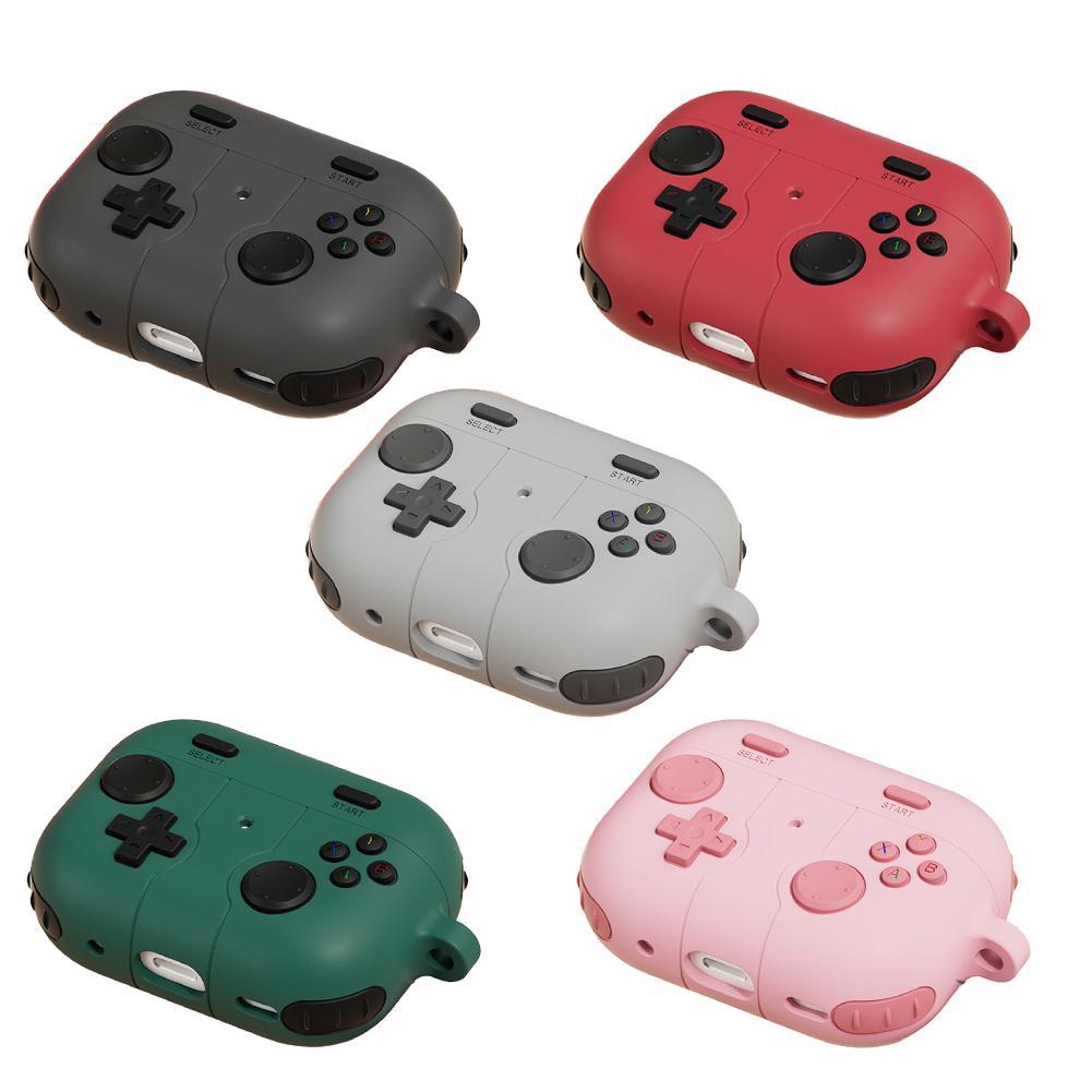 2025 для чехла для Airpods Pro 3 с брелоком Мягкий силиконовый защитный классический милый чехол-накладка с дизайном игровой консоли для Airpods Pro 3