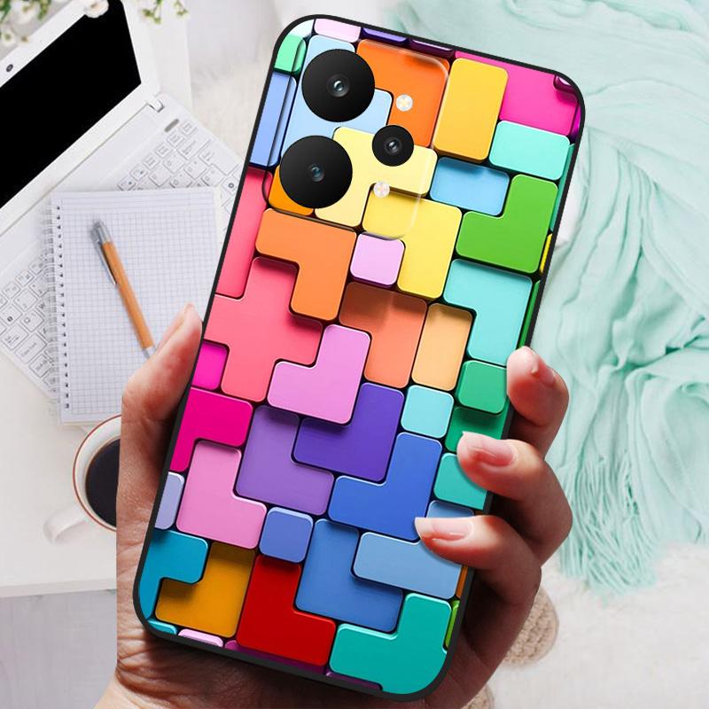 Чехол для Realme 15 Чехол Ударопрочный Мягкий ТПУ Милый Мультяшный Силиконовый Задний Чехол Для Realme 15 Чехол Для Realme 15 Pro Мягкий Funda