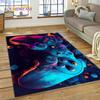 Retro GamePad Games Console Game Boy Cartoon Carpet Rug for Bedroom Living Room Home Sofa Decoration,kids Large Decor Floor Mat