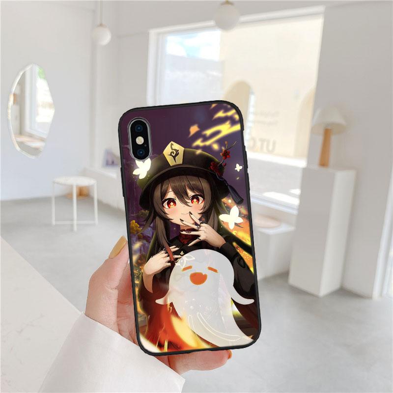 BF65 Genshin Impact Мягкий чехол для телефона для Xiaomi Poco C40 C50 C51 C55 C65 C71 C75 F3 F5 F6 F7 M2 M3 Pro Ultra