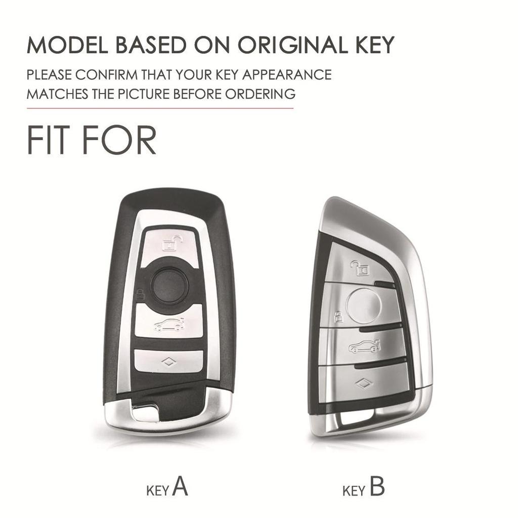 Чехол для ключа и цепочка BMW для 1, 3, 5, 7 серии, X1, X3, X5 - 1 шт.