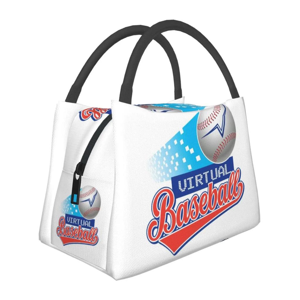 Изолированная сумка-холодильник для ланча Baseball Mom, сумка-органайзер для женщин