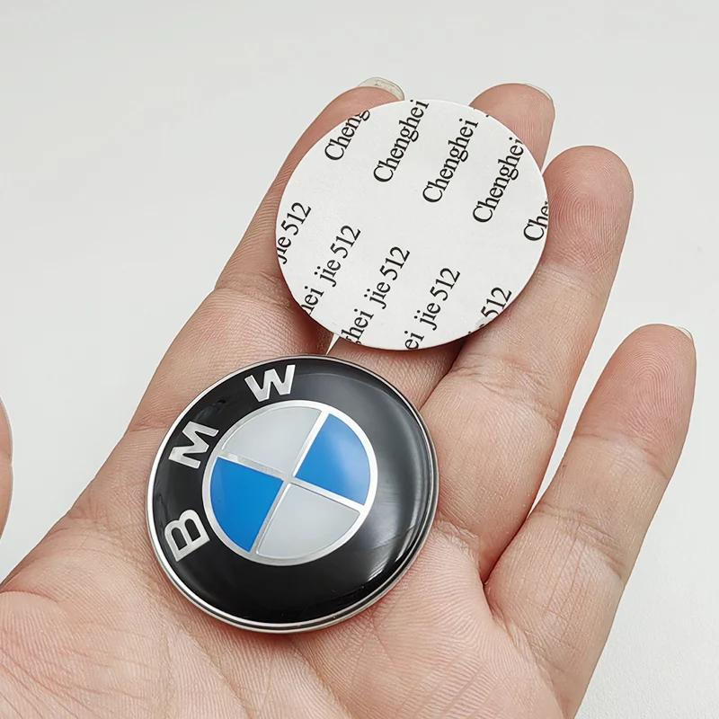 Наклейка с логотипом эмблемы значка на руль автомобиля 45 мм для BMW E46 E39 E90 E36 E91 E62 E87 E53 F15 F16 F20 F30 X1 X3 X5 M3 M5