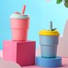 Pabei Portable Silicone Straw Sport Cup 380ml