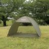 Takeda Corporation for Olive 200 x 145 x 125 Quick expand sunshade open olive [One-touch tent, camping, sunshade, 2-3 people] QX6-200OLV