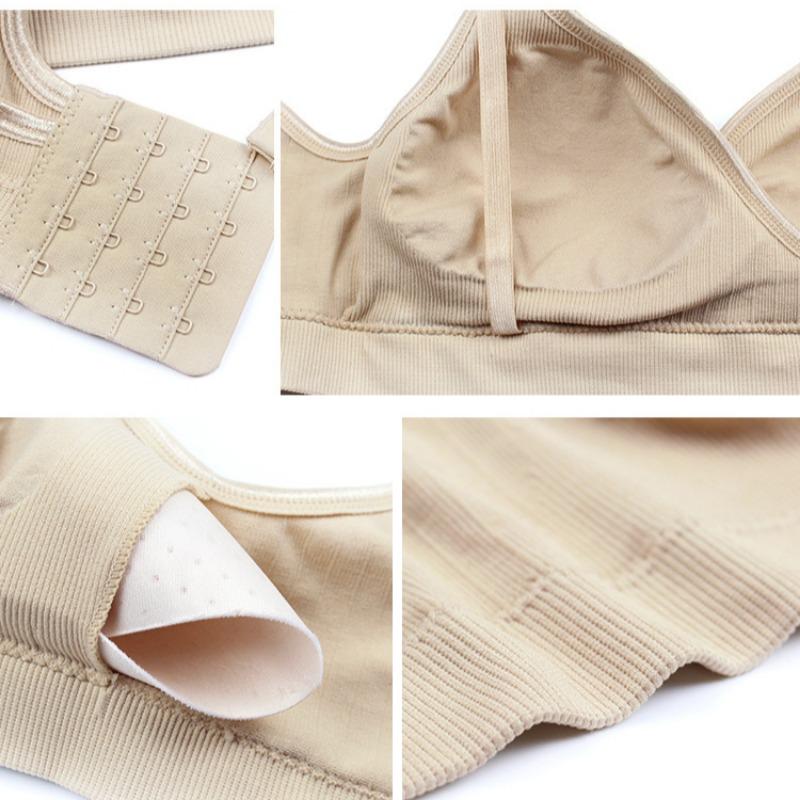 Женский бюстгальтер для кормления с передней застежкой, крестообразный, собирающий, предотвращающий провисание, регулируемое нижнее белье для большой груди