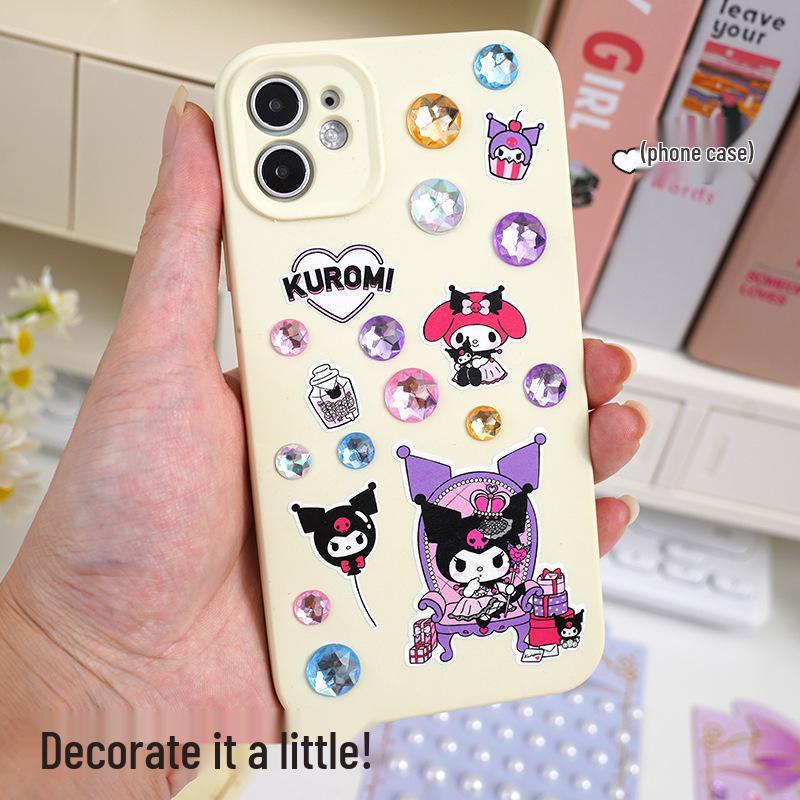 Детские наклейки-кристаллы с драгоценными камнями для DIY - Фигуры с бриллиантами ручной работы для макияжа и украшения для девочек