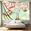 Pippi Longstocking Print Tapestry - Portable Wall Decor Cloth, for Home, Dorm, Travel, Bedroom, Living Room - Ideal Birthday Housewarming Gift