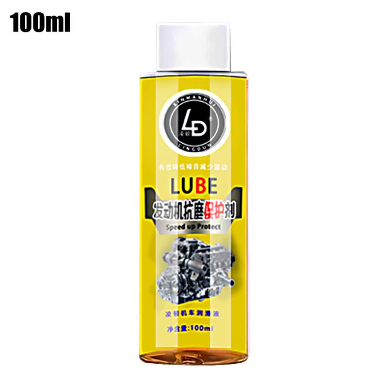 Антифрикционная присадка в двигатель 100 мл Снижение шума двигателя Автомобильный Защитная добавка Продвинутая формула на основе нанотехнологий Инструмент для ухода за автомобилем