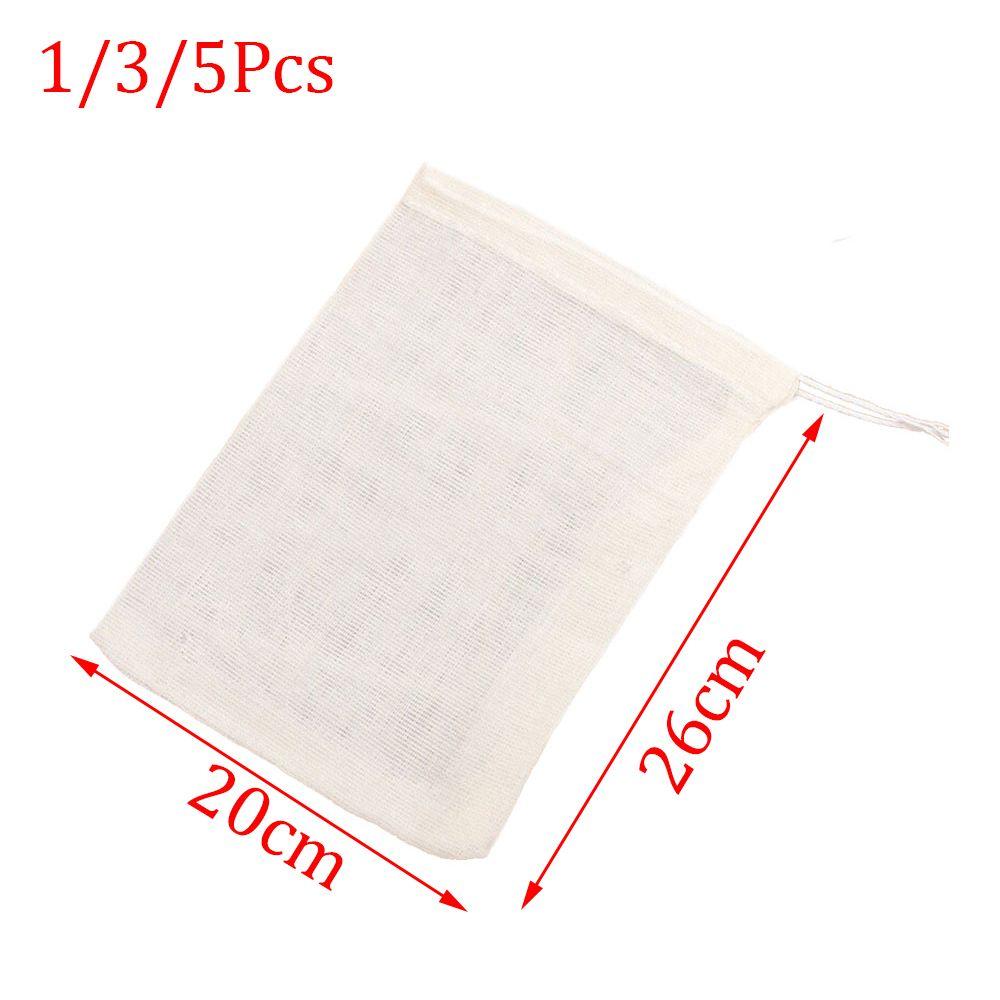 Еда Специальная еда Дуршлаг Чай Кофе Хлопковый фильтр-пакет Сито Сетка Фильтр для вина Ореховое молоко