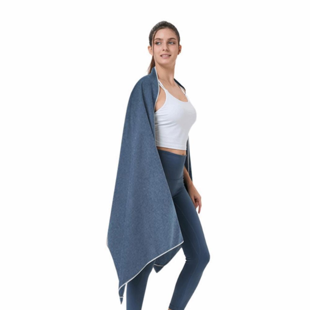 Portable Magnetic Bath Towel Sand Free Quick Dry Towel Multifunctional Beach Towel  Yoga