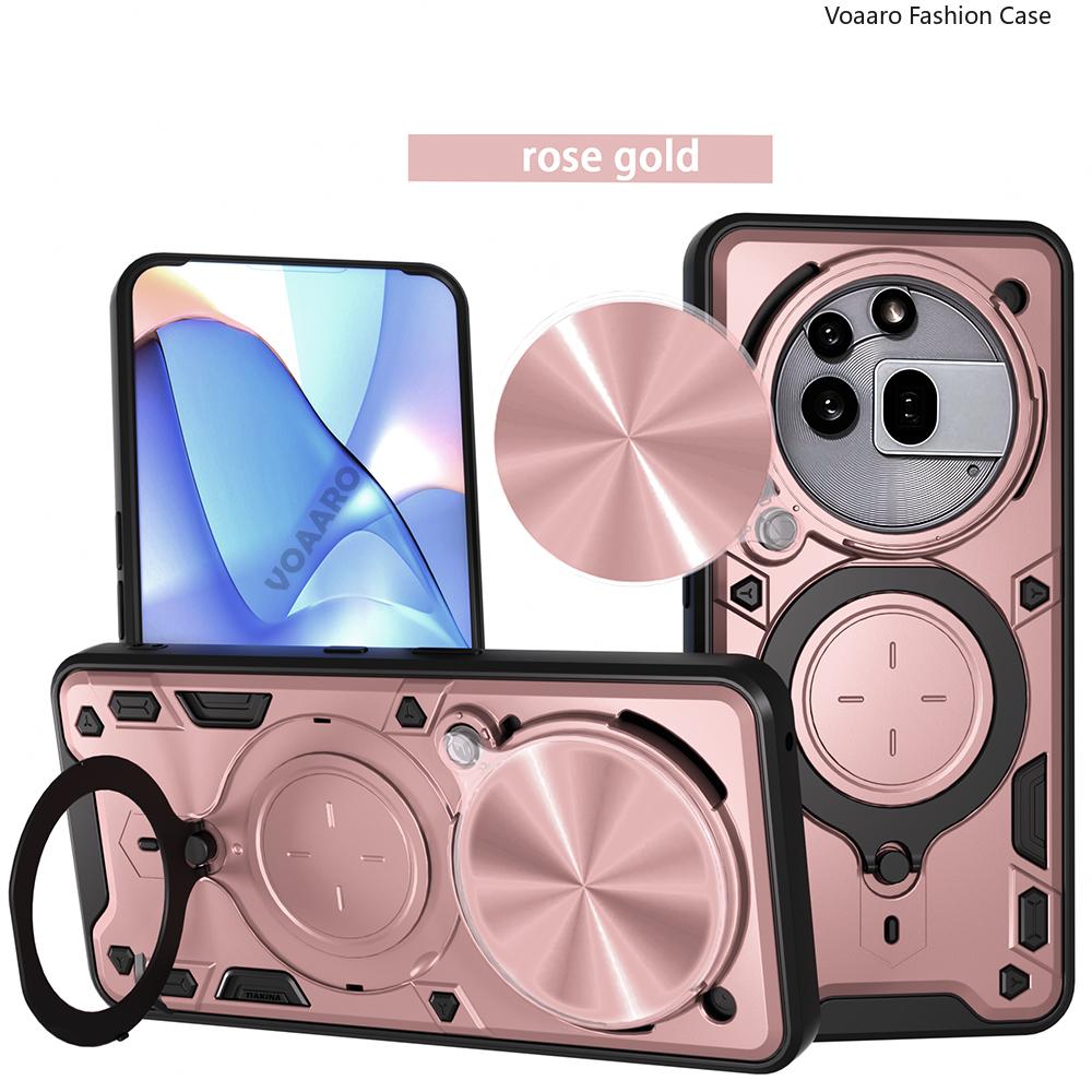Вращающаяся защита объектива камеры Funda для Nothing Phone 3A Pro Чехол для Nothing Phone 3A Pro 5G Чехол Магнитное кольцо Подставка Держатель Чехол