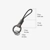 Multifunctional Leather Waist Hanging Key Chain Zinc Zinc Alloy Car Trinket Keyring  Men Birthday