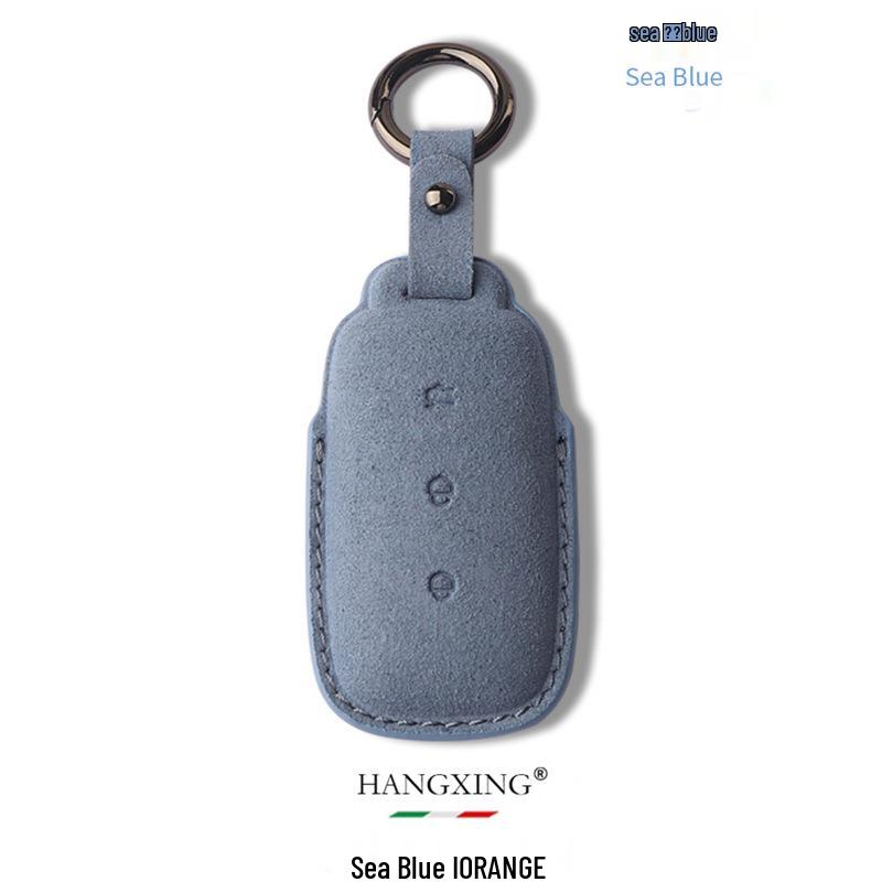 Премиальный замшевый и кожаный чехол для ключей Geely Galaxy L7 с пряжкой для мужчин и женщин