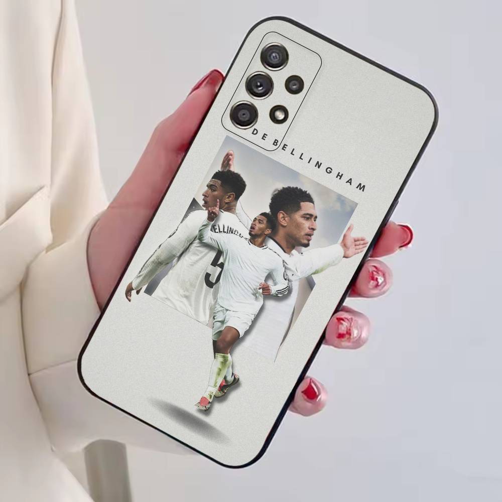 Чехол для телефона J-Jude F-Football Bellinghams для Samsung S25, S24, S21, S22, S23, S30, Ultra, S20, Plus, Fe, Lite, Note, 10, Черный чехол